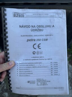 Elektrocentrála - Generátor 250kVA (iba 308 motohodín) - 4