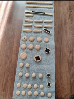 Senzomotorický koberec Barewood - 4