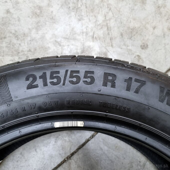 Letné pneumatiky 215/55 R17 CONTINENTAL - 4