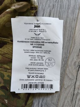 Vojenské Combat maskáče Multicam č.2 - 4