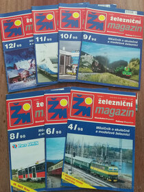 Časopis Železniční Magazín, roky 96 - 2002 - 4