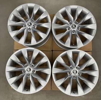 Nepoužité hliníkové disky 5x112 R19 Škoda Crystal - 4