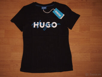 Hugo Boss dámske biele tričko - 4