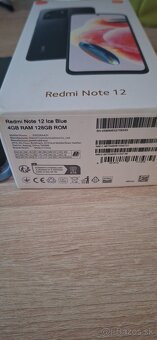 Xiaomi Redmi Note 12 – Ice Blue, 4GB RAM / 128GB - 4