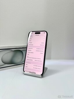 iPhone 15 128GB TOP STAV ZÁRUKA - 4