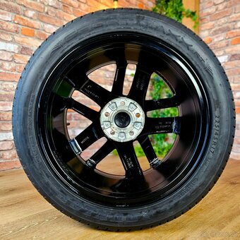 Alu R17 5x112 orig. VW Golf VII + letné pneu 225/45 R17 - 4
