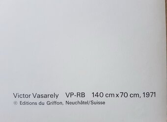 Victor Vasarely - VP - RB (Bez rámu) Heliogravúra - 4