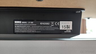 Digitálne piano / elektronický klavír Korg LP-380 - 4