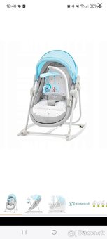 Lehátko/postielka Kinderkraft 5v1 - 4