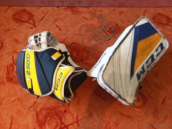 Brankárska lapačka CCM AXIS 2 + vyrážačka CCM Eflex 5,custom - 4