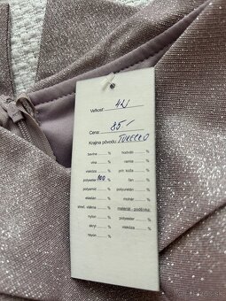 Spoločenské šaty, veľkosť 42. - 4