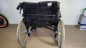 invalidny vozík XL 61cm pre širšie ťažšie postavy do170Kg AL - 4