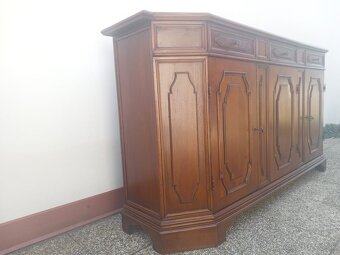 Starožitná, rustikální komoda, nábytek z masívu - 4