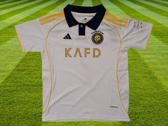 detský dres Cristiano Ronaldo – Al Nassr biely 25/26 - 4