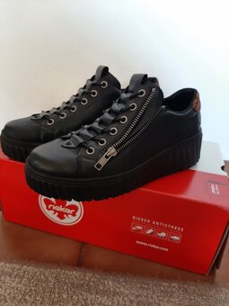 Prechodná dámska kožená obuv.vel-38 - 4