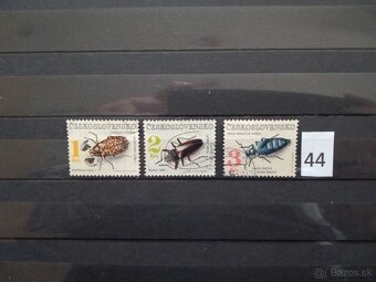 Poštové známky č.435 - ČESKOSLOVENSKO III - 18 sérií - 4