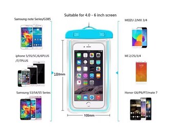 Vodeodolné púzdro pre mobil,novy - 4