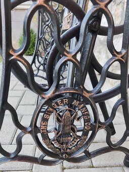 Konštrukcie šijaci stroj Singer - patina - 4