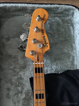 Fender Squier Classic Vibe 70s Precision Bass + kufor - 4