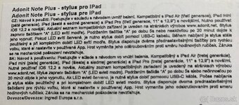 Predám Adonit NOTE+ fór new iPad/ iPad Pro - 4