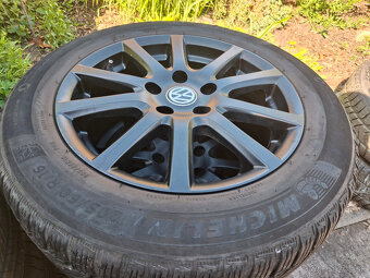 hlíníkové disky "VW a iné" 5x112 16" pneu zimné 205/60 r1 - 4