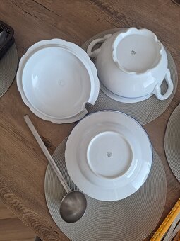 Značkový vintage porcelán na doplnenie, príbory - 4