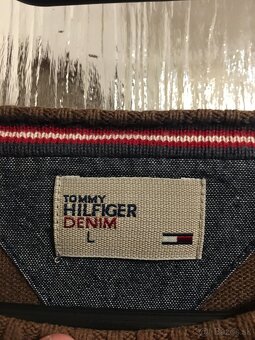 TOMMY HILFIGER originál pánsky sveter L - 4