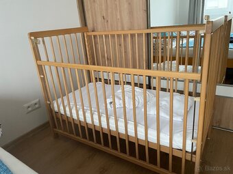 Klasická detská postieľka - 4