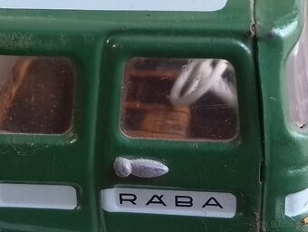Stará plechová hračka - kamión RABA - 4