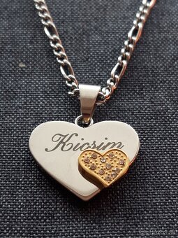 retiezka a privesok srdce - 4