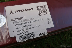 Atomic Backland 177 + pasy + viazanie - 4