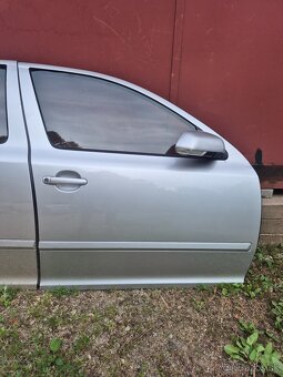 Predám bočné dvere pre Škoda Octavia II 2 STRIEBORNÁ - 4