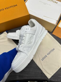 Louis Vuitton tenisky white komplet balenie - 4