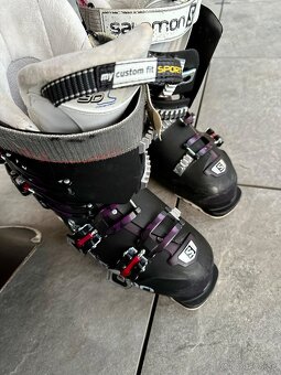 Lyžiarky + lyže Salomon - 4