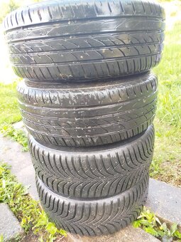 Elektrony/alu disky 15" 4x100 Pneu 195/50R15 - 4