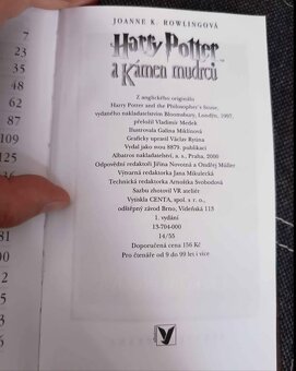 Harry Potter a Kámen Mudrců 1. vydání TOP STAV - 4