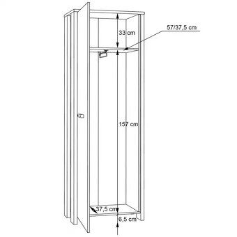 Šatníkov skriňa - 4