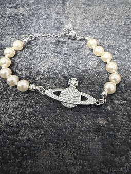 Vivienne Westwood Perlový náramok - 4