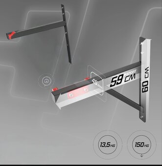 Nástenný držiak na hrazdu - 4