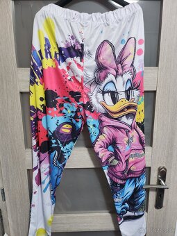 Tenké  teplakove nohavice - 4