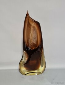 Retro sklenené vázy - Klinger / Cvrček - 4