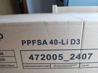 PARKSIDE PERFORMANCE®Aku krovinorez 2 v 1 40V PPFSA 40-Li D3 - 4