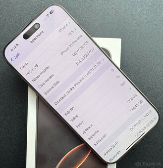 Vyměním Apple iPhone 16 Pro Max / 256 GB / V záruce do 1/27. - 4