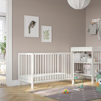 IKEA postielka Gulliver biela - 4