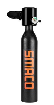 Scuba SMACO flaša,0.7L+respir.,8-15min,tesnenia - 4
