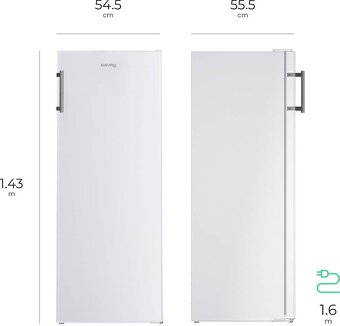 Chladnička 140l Siguro MC-J140W - 4