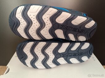 GEOX detské sandále /plátené - textil+koža/ - 4