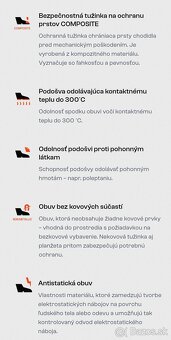 Pracovné topánky/sandále Bennon Bombis S1 ESD NM žlté - 4
