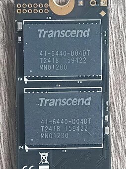 2TB Transcend MTE712A PCIe NVMe 4.0 x4 Industrial - 4 000TBW - 4