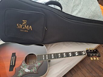Predám elektroakustickú gitaru Sigma DA-SG7 - 4